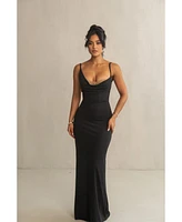 Jluxlabel Women's Until Forever Maxi Dress