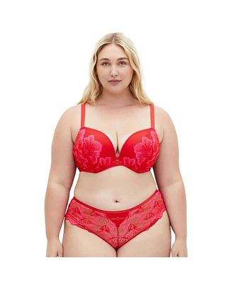 City Chic Plus Christa Push Up Bra