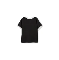 Cotton On Toddler Girl's Short Sleeve Ryan Ringer Tee