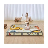 Baby Play Mat Soft Crawling Floor Playmat Double-Sided Kids Activity Mat