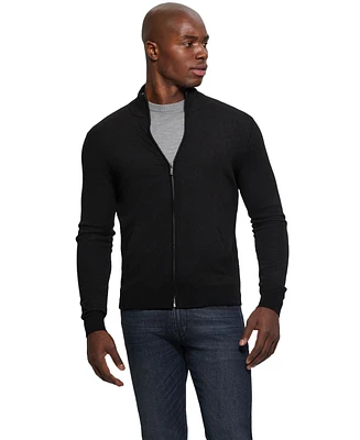 Guess Men's Fred Full Zipped Sweater