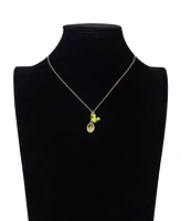 Disney Mickey Mouse Crystal Tennis Shaker Charm Necklace