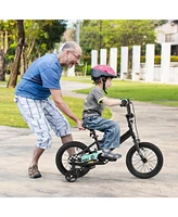 Inch Kids Bike with Removable Training Wheels for Aged 3-8 Years Old