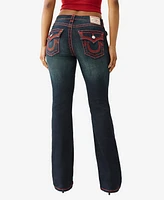 True Religion Women's Becca Super T Rhinestone Bootcut Jeans