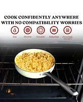 Alva Mobi 8-Piece Professional Grade Nonstick Cookware Set - Healthy Non-Toxic Pfas/Ptfe/Pfoa-Free