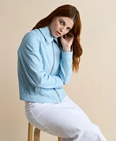 Furniq Uk Women's Leather Jacket, Created For Macy's