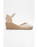 Aldea Leather Platform Espadrille (Women)