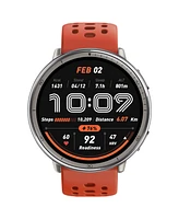Amazfit Active 2 Smart Watch - Red Sport Silicone