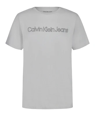 Calvin Klein Big Boys Balanced Short Sleeve T-Shirt