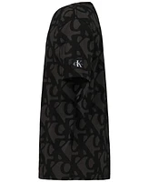Calvin Klein Big Boys Stacked Short Sleeve T-Shirt