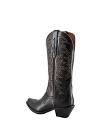 Isabella Leather Cowgirl Boots - Stylish Western Footwear & Comfort By Buck Brana