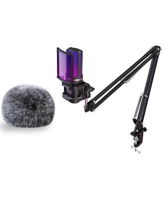 ZealSound Gaming Usb Microphone a68s-us and d65k Furry Cover