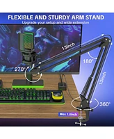 ZealSound Gaming Usb Microphone a68s-us and d65p Furry Cover