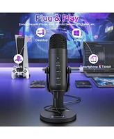 ZealSound Gaming Usb Microphone k66 and d65w Furry Cover