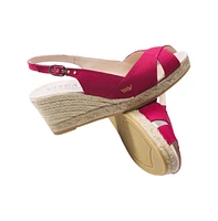 Llansa Limited Edition Canvas Espadrille Sandal Wedges