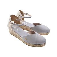 Pubol Canvas Espadrille Wedges