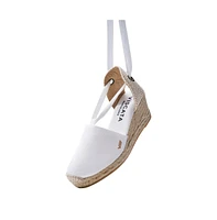 Escala Limited Edition Canvas Espadrille Wedges