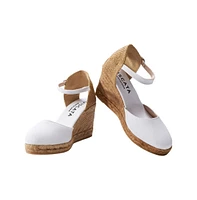 Satuna Limited Edition Canvas Espadrille Wedges