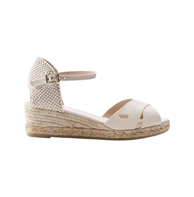 Salina Canvas Espadrille Sandal Wedges