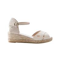 Salina Canvas Espadrille Sandal Wedges
