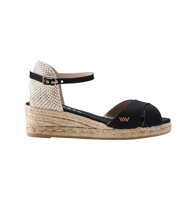 Salina Canvas Espadrille Sandal Wedges