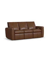 Flexsteel Aria 85" Sedona Leather Power Reclining Sofa