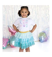 Sweet Wink Toddler Girls Mermaid Cutie Short Sleeve T-Shirt