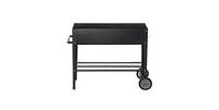 Slickblue Galvanized Metal Raised Garden Bed Planter Box with Legs for Outdoor Planting