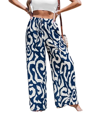 Cupshe Women's Sundown Meadow Abstract Pants