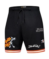 Freeze Max Men's Bugs Bunny Black Looney Tunes Mesh Shorts