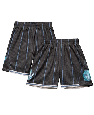 Mitchell & Ness Men's Black Toronto Raptors 1998-99 Hardwood Classics Tie-Dye Swingman Shorts