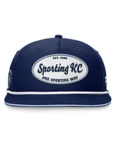 Fanatics Men's Navy Sporting Kansas City Iron Golf Snapback Hat
