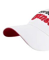 '47 Brand Women's White Arkansas Razorbacks Pensacola Clean Up Adjustable Hat