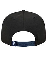 New Era Men's Black Detroit Tigers Splatter 9FIFTY Snapback Hat