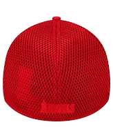 New Era Men's Red Los Angeles Angels Team Tone 39THIRTY Flex Hat