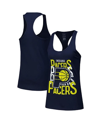 Stadium Essentials Women's Navy Indiana Pacers Dedication Tank Top