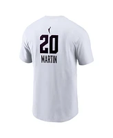Nike Men's Kate Martin White Golden State Valkyries Heroine Edition Name Number T-Shirt