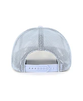 '47 Brand Men's Light Blue Milwaukee Brewers Foundation Script Hitch Adjustable Trucker Hat