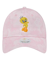 New Era Women's Light Pink Looney Tunes 9TWENTY Tweety Bird Adjustable Hat