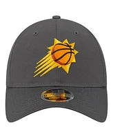 New Era Men's Charcoal Phoenix Suns Active Ripstop 9TWENTY Adjustable Hat