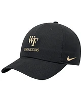 Nike Men's Black Wake Forest Demon Deacons 2025 On-Field Club Adjustable Hat