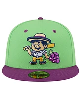 New Era Men's Green Tri-City Dust Devils Copa de la Diversion 59FIFTY Fitted Hat