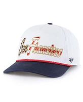 '47 Brand Men's White San Francisco Giants Patriotic Overhand Hitch Adjustable Hat