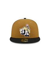 New Era Men's Gold San Antonio Missions Theme Nights 59FIFTY Fitted Hat