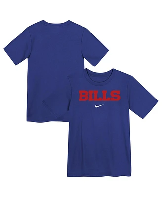 Nike Preschool Royal Buffalo Bills Wordmark T-Shirt