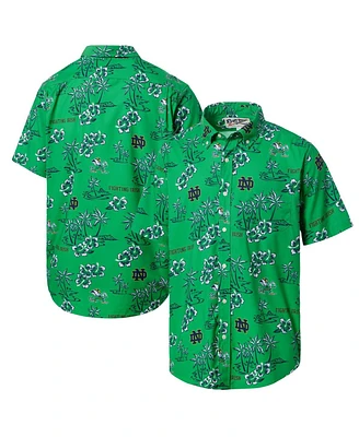 Reyn Spooner Men's Kelly Green Notre Dame Fighting Irish Classic Button-Up Shirt