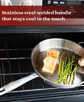 Alva Maestro 10-Piece Professional Cookware Collection - Premium Nonstick Frying Pans, Stock Pot, Saucepan & Saute Pan w/ Lid