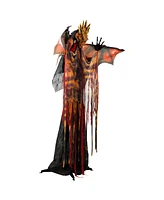 Northlight 70" Lighted and Animated Standing Dragon Man with Sound Halloween Figure