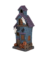 Northlight 22.75" Led Lighted Haunted House with Ghosts Halloween Decoration