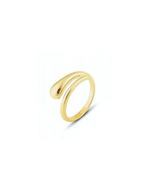 Spero London Signature Sterling Silver Stacking Snake Ring